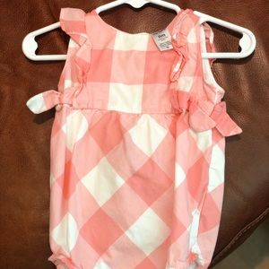 Carter’s Gingham Bubble Bodysuit